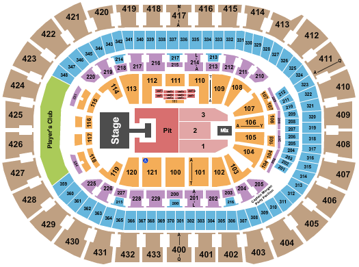 Capital One Arena Demi Lovato Seating Chart